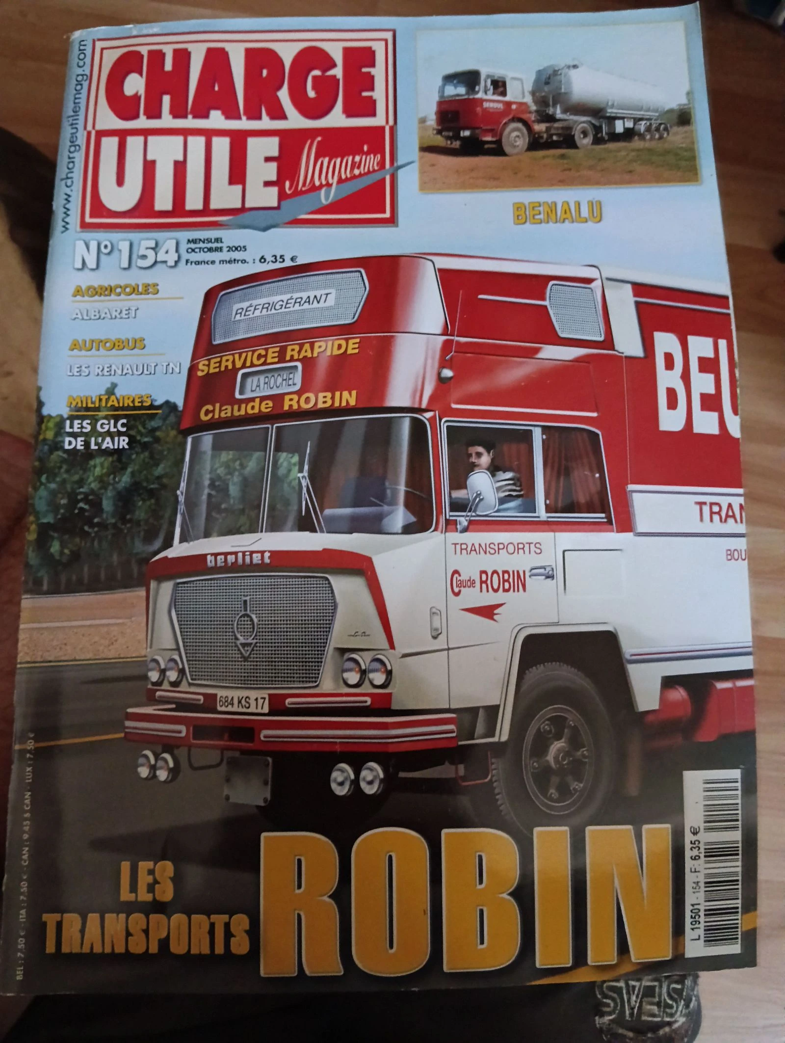 Magazine charge utile n 154